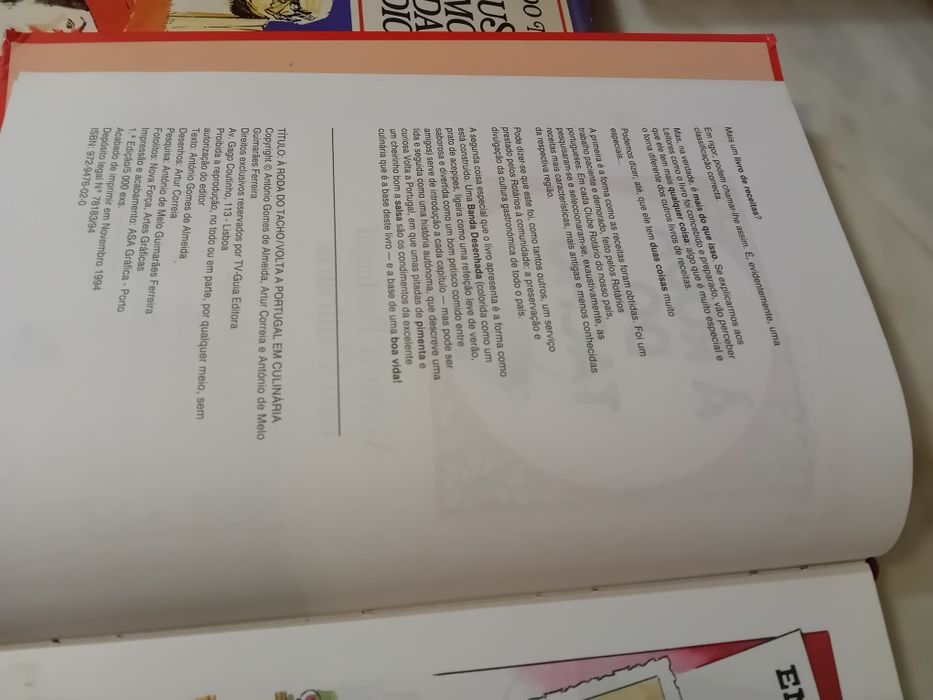 Livro À Roda do Tacho