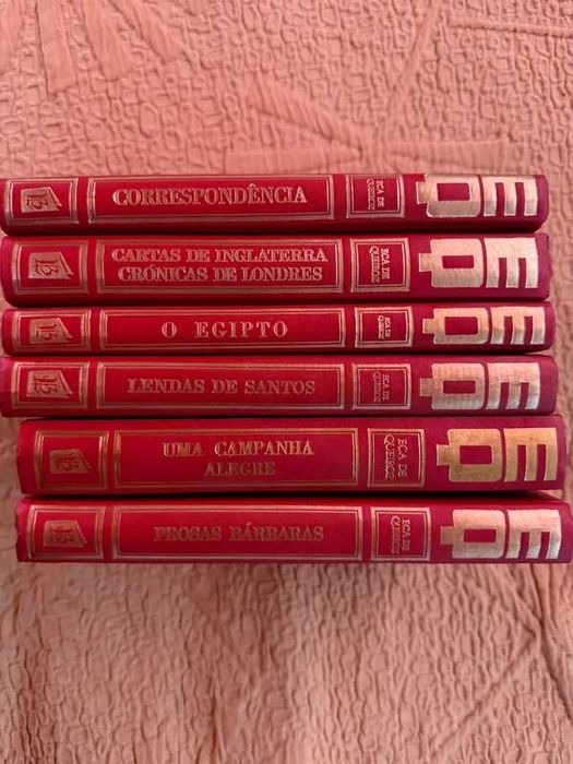 Coleção 6 Livros Eça de Queiroz - Edição Capa Dura «Livros do Brasil»
