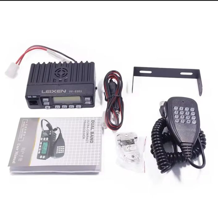 Рація LEIXEN VV-898S VHF UHF радіостанцiя 25 Вт 199Ch 144/430 компакт
