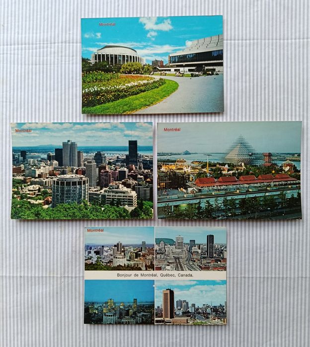 POSTAIS: Macau, Paris, Montreal (Canadá), Açores e outros diversos