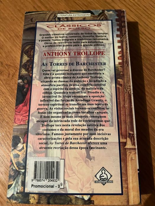 AS TORRES DE BARCHESTER      Anthony Trollope