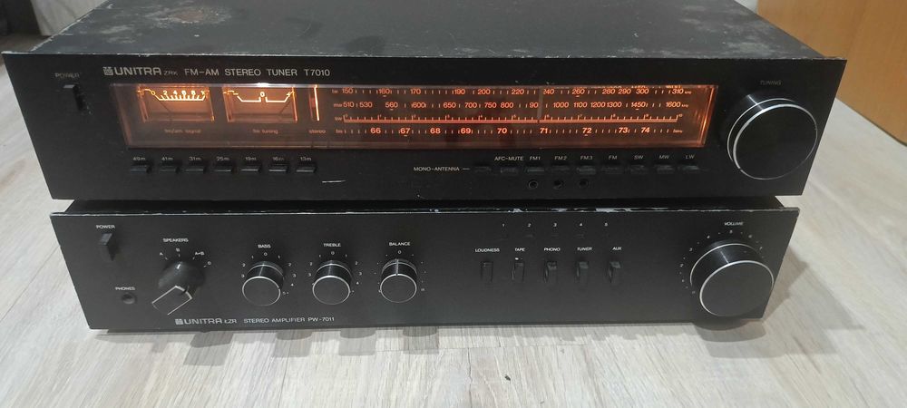 UNITRA PW7011 + tuner t7010