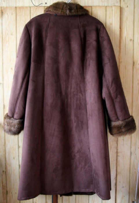Дублёнка женская большой размер