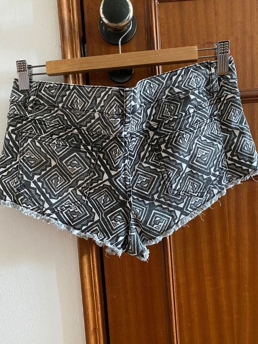 Calções curtos Denim