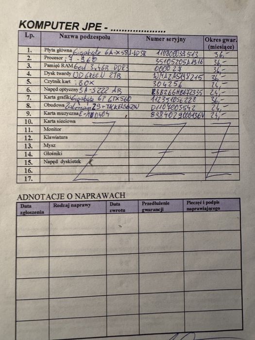 Komputer stacjonarny