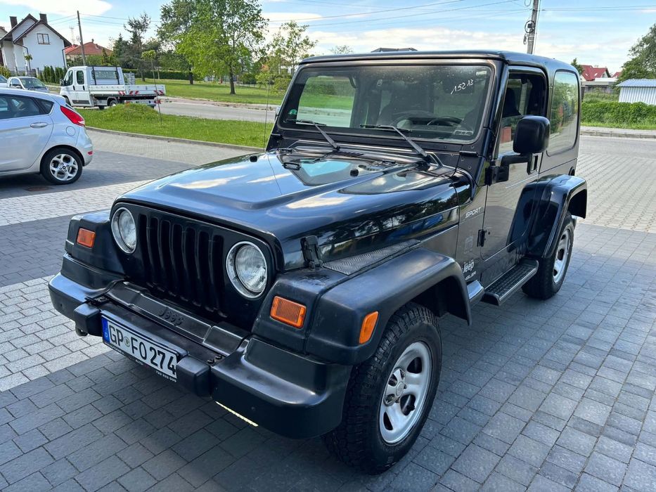 Jeep Wrangler 2.4 benzyna 4x4 SPORT opłacony Gwarancja ZAMIANA RATY !!!