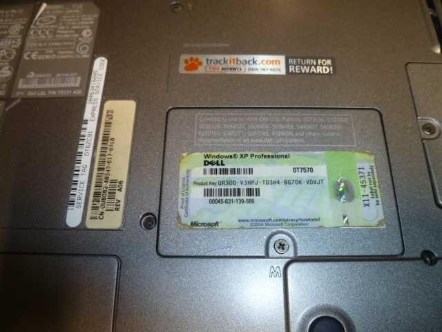 Laptop Dell Latitude D610