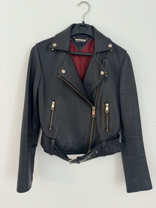 Продам  кожаную куртку Tommy Hilfiger