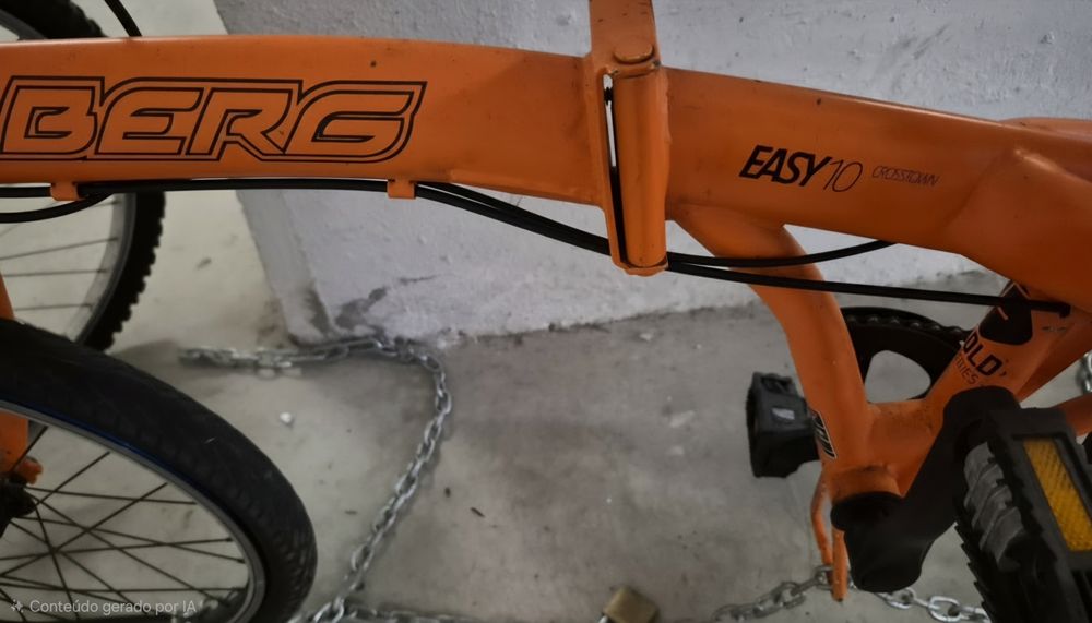 Bicicleta Berg Easy 10 dobrável