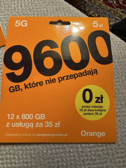 Złoty numer 501 Orange- idea