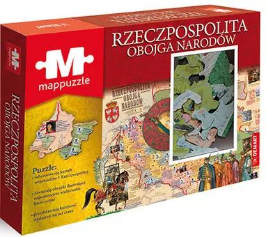 Mappuzzle. Mapa I Rzeczypospolitej. Demart. Nowy Produkt