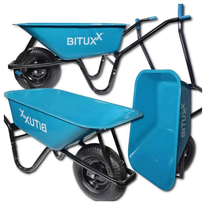 Taczka Budowlana do Ogrodu Powystawowa jednokołowa do 250 kg