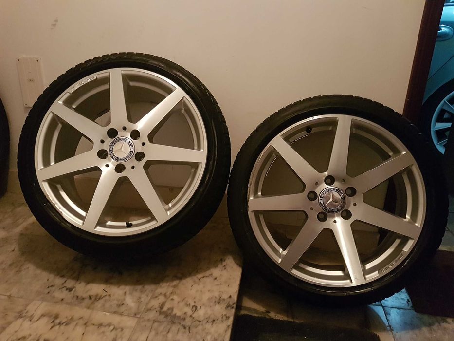 Jantes 18 AMG originais . Acabamento "high-sheen"
