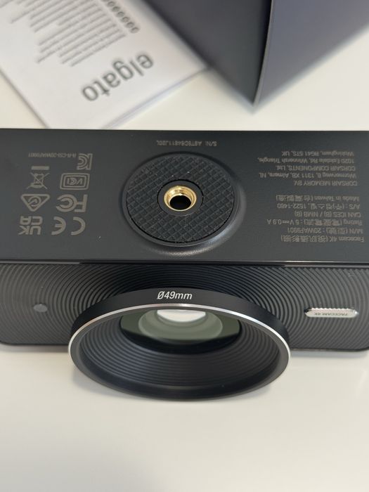Elgato Facecam 4K - studyjna kamera internetowa 4K60, sterowanie jak DSLR