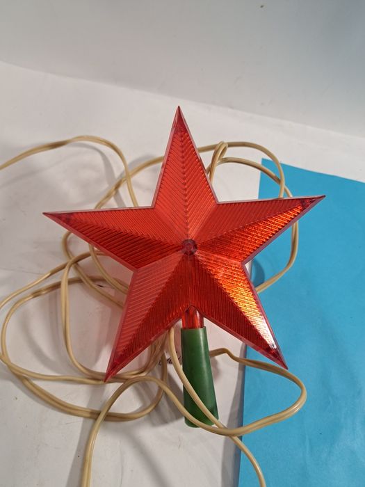 Звезда на ёлку,  игрушка,  верхушка,  ссср