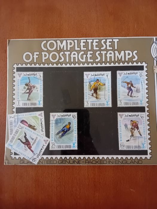 Complete Set Of Postage Stamps