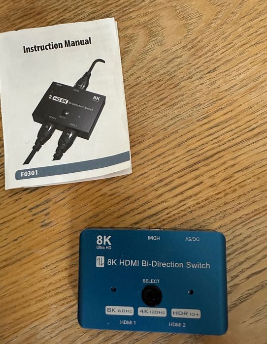 8K HDMI Bi-Direction Switch – przełącznik HDMI dwukierunkowy