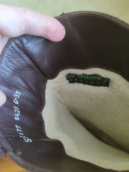 Чоботи жіночі шкіряні зимні Cornelius Italy.