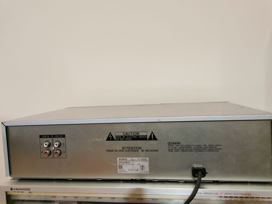 Magnetofon deck SONY TC - fx210