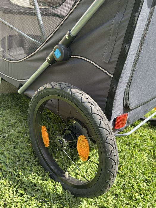 Atrelado P/ Bicicleta - Tam. L cinza/preto Trixie Ref: TX12798