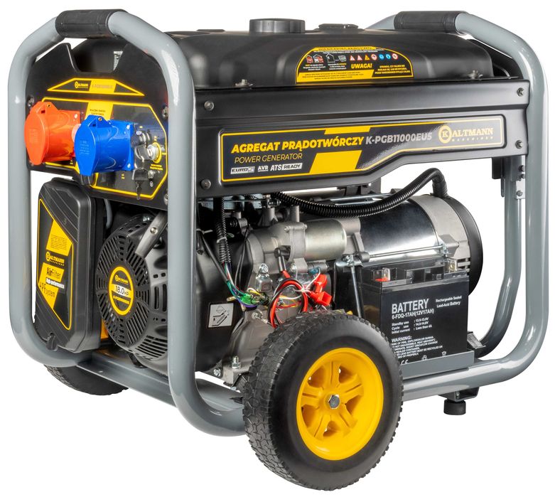 Agregat prądotwórczy KALTMANN 8000W 8kW AVR 16KM + ATS/SZR