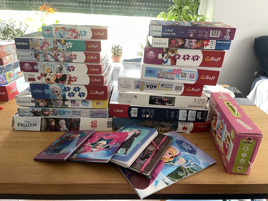 Zestaw puzzli  Trefl i inne