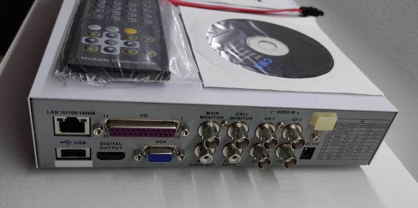 Gravador de 4 canais analógico