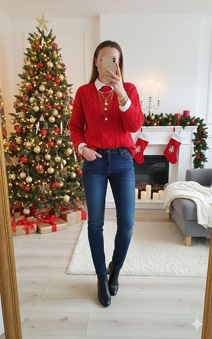 Ciemne jeansy rurki Esprit
