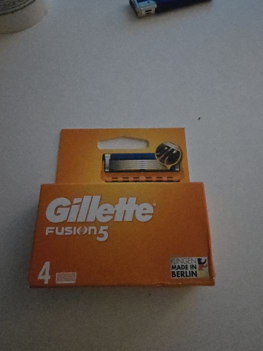 Oryginalne wkłady Gillette Fusion5 – ostrza wymienne, 4 sztuki
