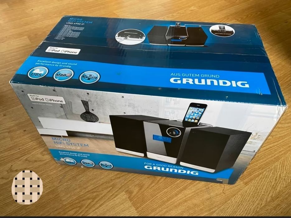 Grundig midi hi-fi c/comando
