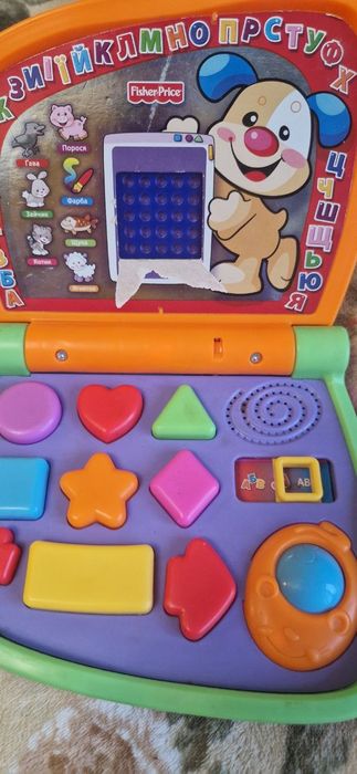 Інтерактивна іграшка Комп'ютер: укр-англ Fisher-Price