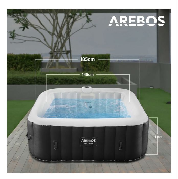 Jacuzzi ogrodowe 6 osobowe Arebos