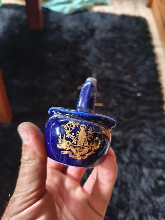 Peça decorativa forma de "cachimbo"