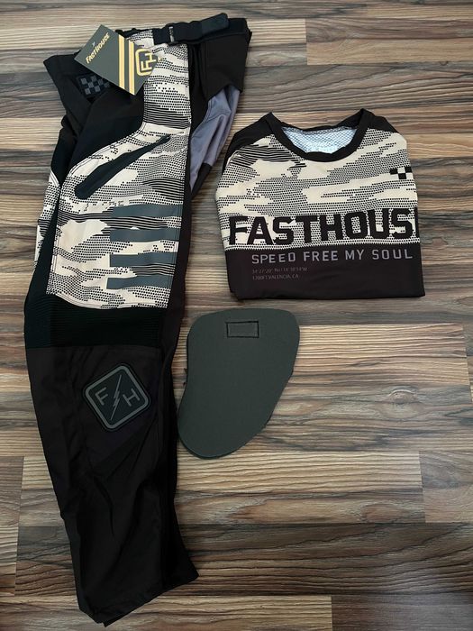 Strój FastHouse (Black Moro)(cross,quad,enduro,mtb,dh)