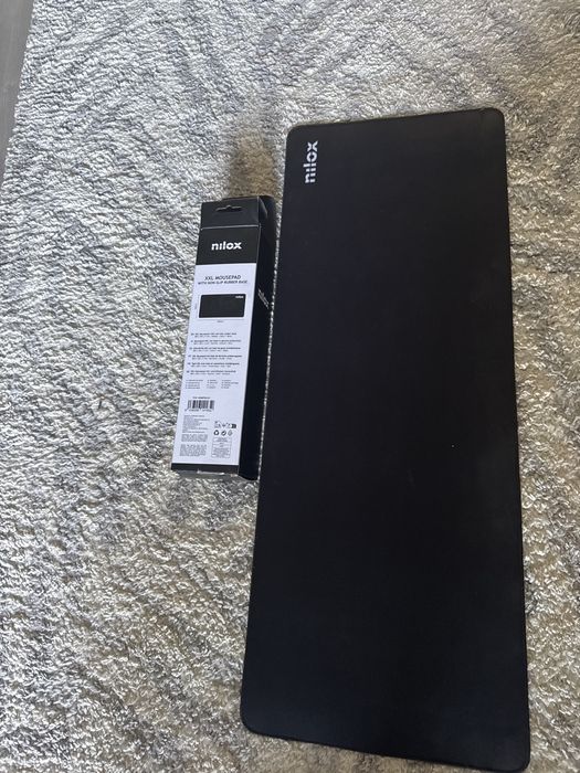 Tapete de Rato Nilox XXL Preto (Com Caixa)