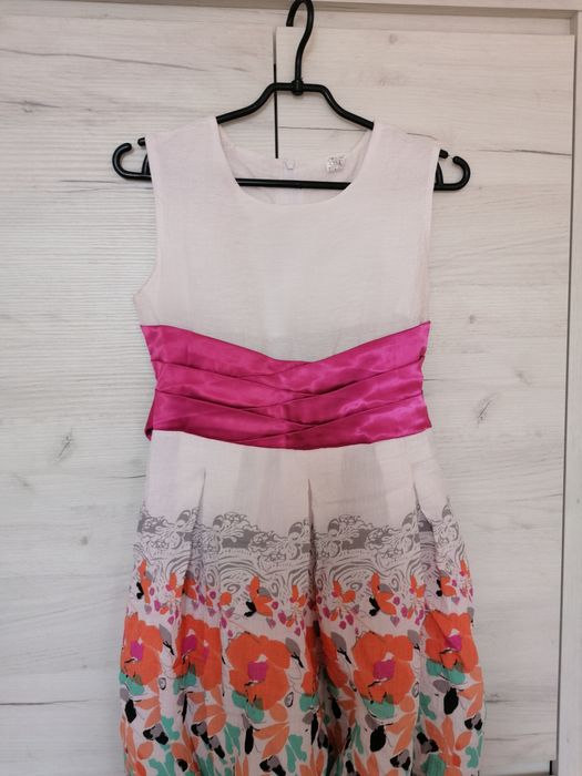 Sukienka wizytowa 152 elegancka dla dziewczynki