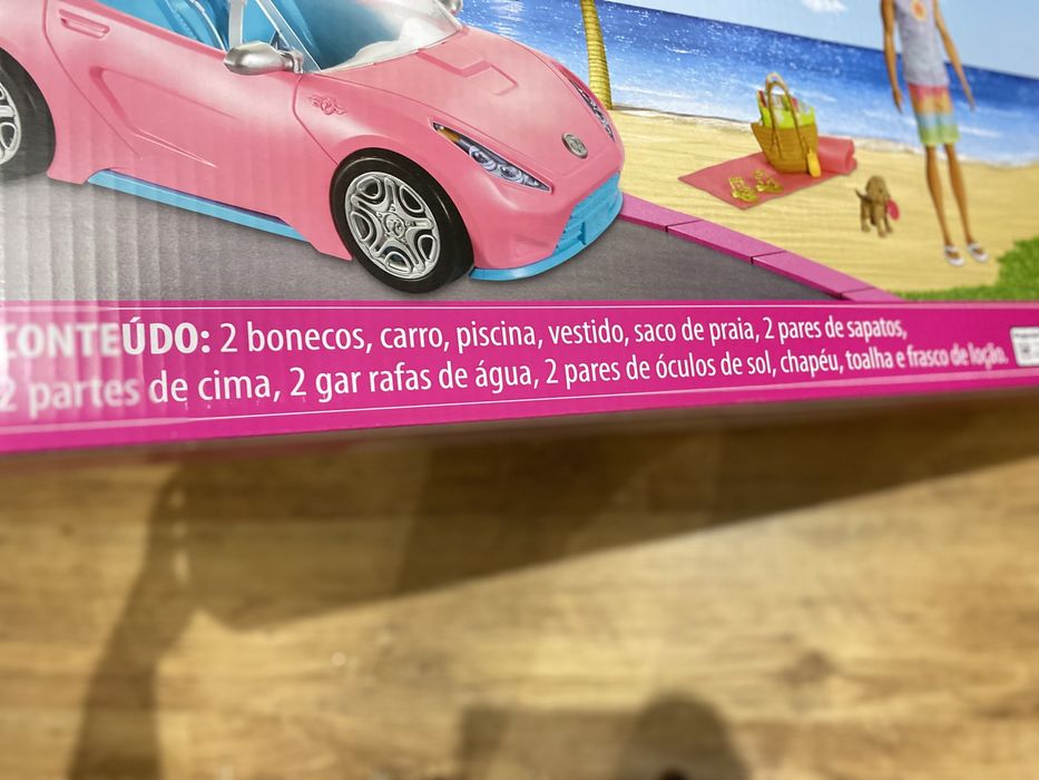 Barbie verao com carro e piscina