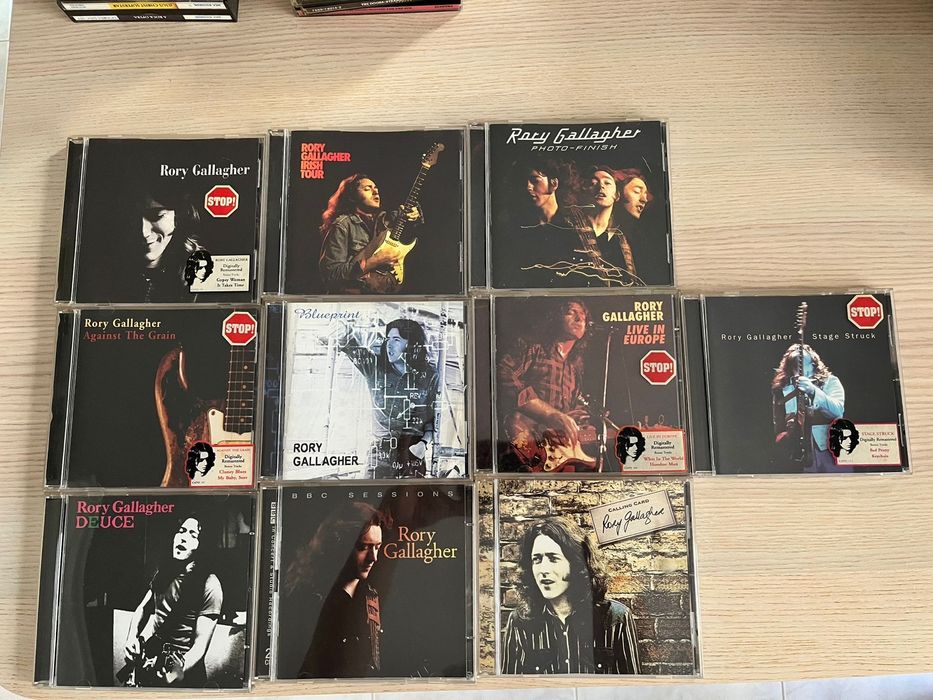 Coleção cd’s Rory Gallagher
