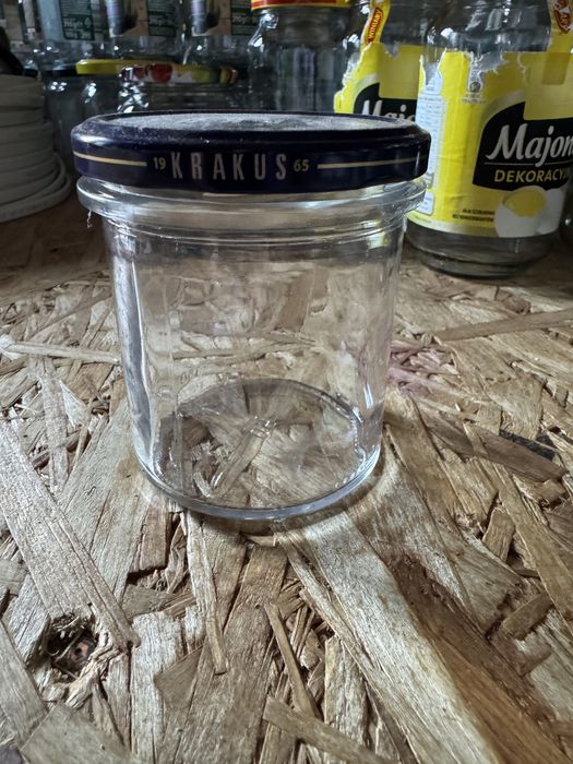 Słoiki różne 4 rodzaje