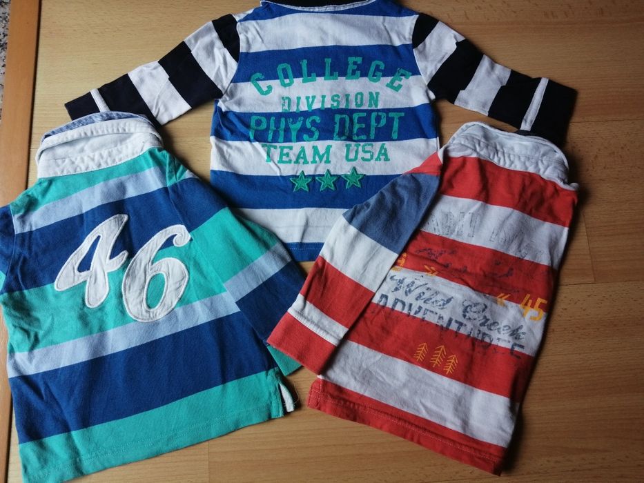 Polo manga comprida algodão