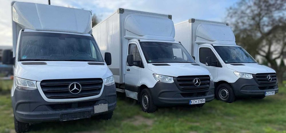Mercedes Sprinter Kontener 240 wysoki z windą - wynajem długoterminowy