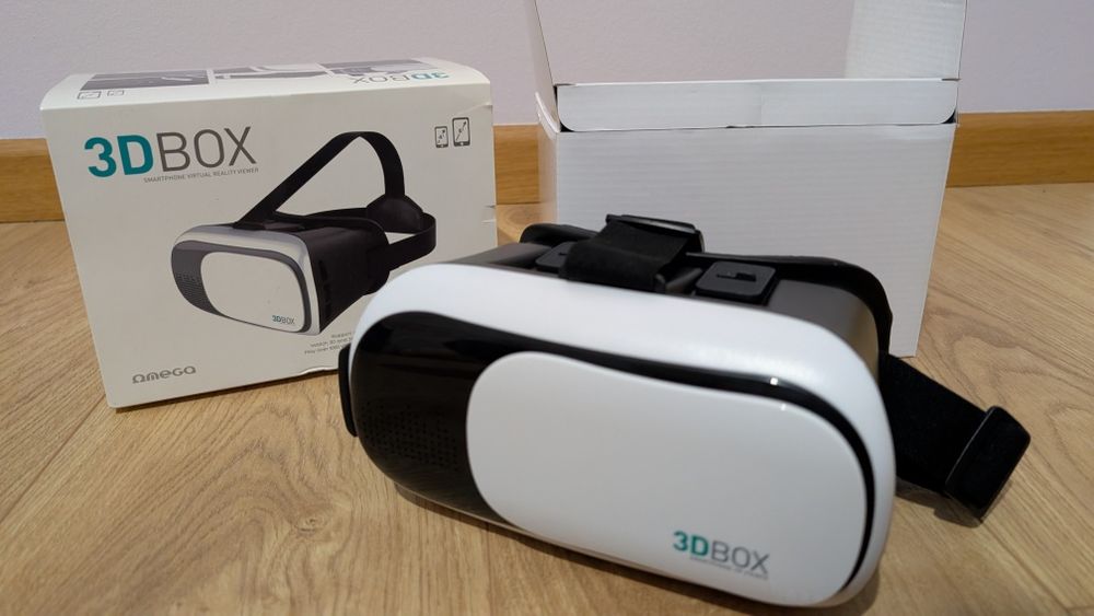 Gogle VR 3D Omega OGVR3D, okulary wirtualnej rzeczywistości