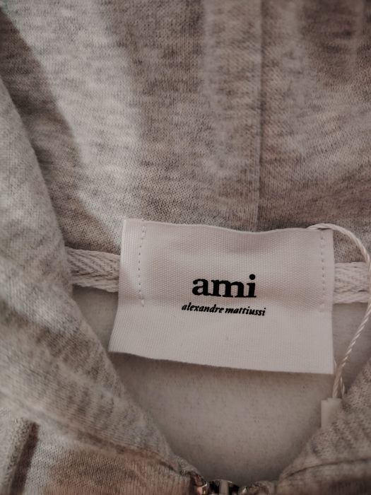 Ami Paris casaco com fecho