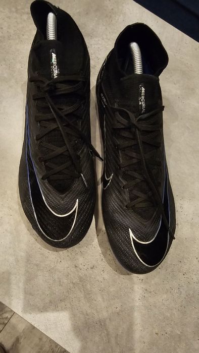 Nike Air Zoom Mercurial Superfly 9 Elite FG Shadow - Czarny/Chromowane/Hyper Royal