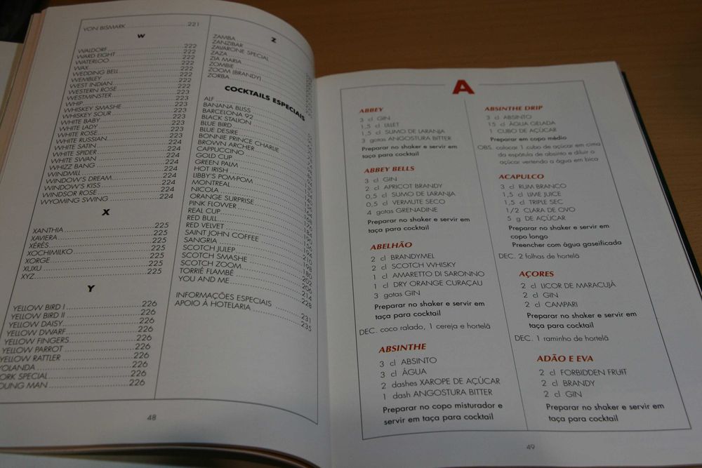 Livro "Guia dos Barmen III"