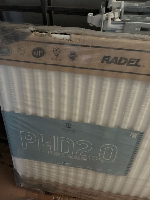 Нові італійські радіатори RADEL (DeLonghi) 22 тип, 600×1200  і 600*1000 мм
