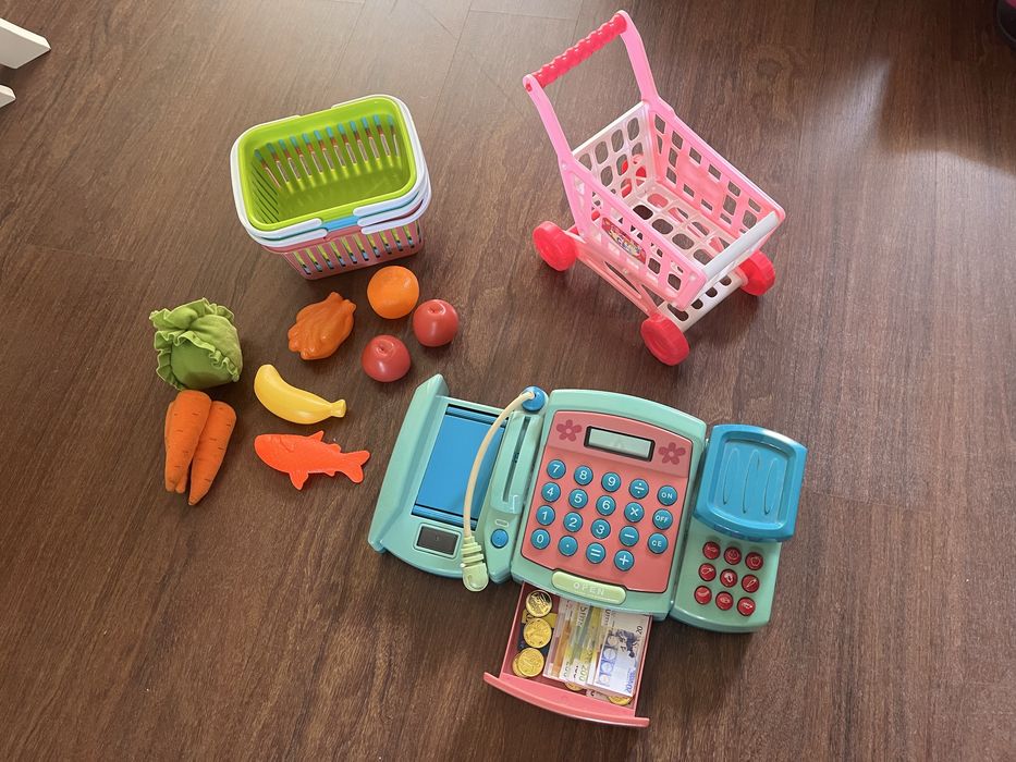 Conjunto de brinquedos para “ir as compras”