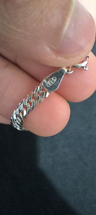 Pulseira de prata 925 unissex