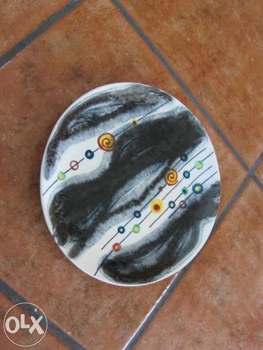 Conjunto decorativo - pintado à mão