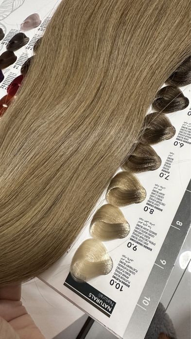 Wlosy dziewicze 138g 51cm refleksy  , zalozenie